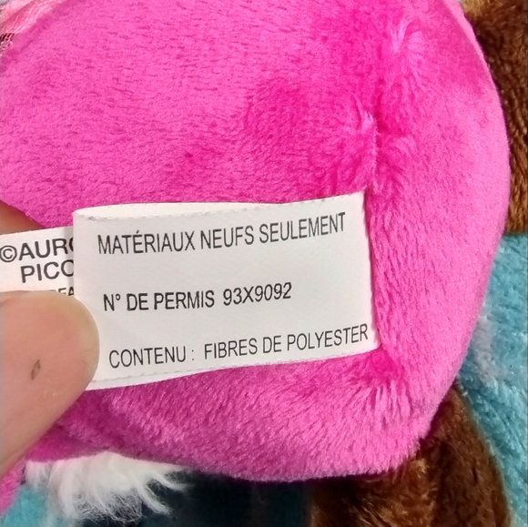 GNOME PLUSH HOT PINK SHIMMERING HEARTS 11” THE GNOMLINS SUPER CUTE!! Valentine - Picture 14 of 14